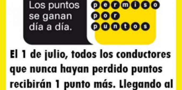 18 millones de conductores recibirán un punto más de bonificación en su permiso de conducción