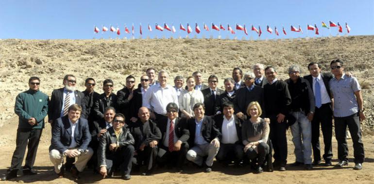 Monumento en Chile a los “33 Mineros de Atacama, el Milagro de la Vida”