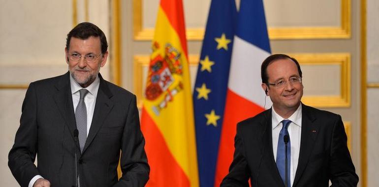 Rajoy busca hoy el apoyo del presidente francés a las tesis hispano italianas