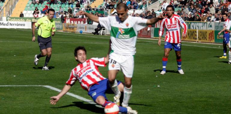 Elche-Sporting, trayectorias enfrentadas