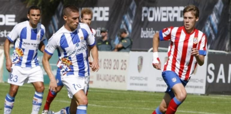 El Atlético de Madrid B rompe la racha del Avilés