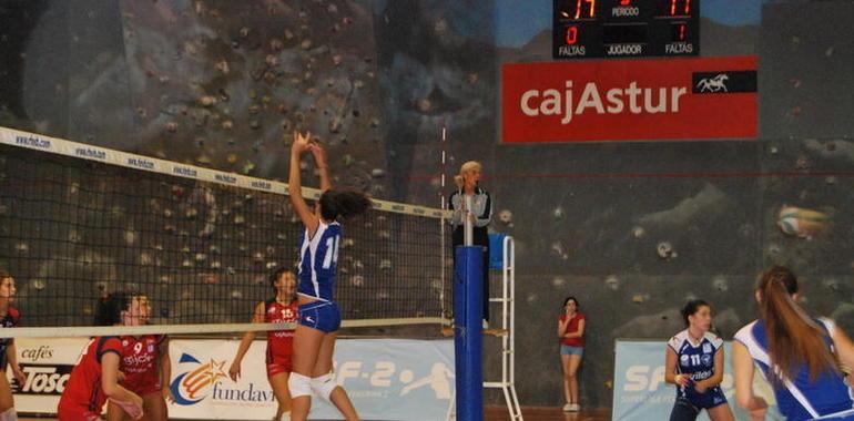 El Grupo se impone a La Curtidora en el derbi de la Superliga Femenina 2 de voleibol