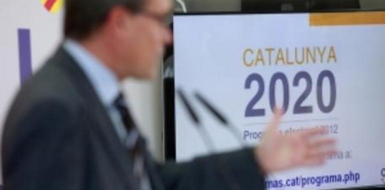 Más anuncia la creación de estructuras de Estado para una Cataluña "líder en la Europa de 2020"