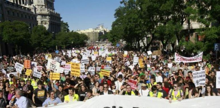 Democracia Real Ya llama a tomar pacíficamente las calles el domingo 19, contra el 