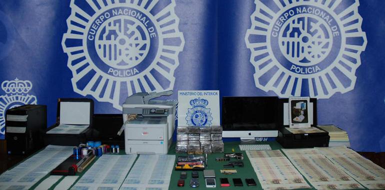 27 detenidos por imprimir y distribuir falsificaciones de billetes de 20 y 50 euros