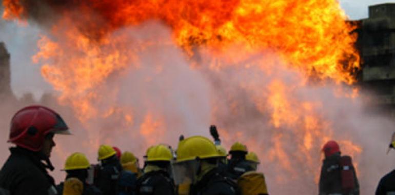 Arkaute imparte su primer curso básico de formación de bomberos 