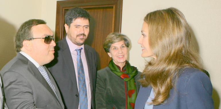 La Princesa Letizia destaca la labor internacional de la ONCE 