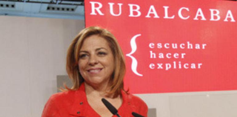 Rubalcaba, un político auténtico según Elena Valeciano