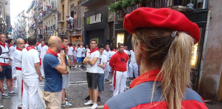 Veloz encierro de los toros de Fuente Ymbro con sólo un contusionado 