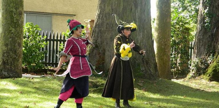 Una princesa rebelde, un duende travieso y un lobo quejica, a escena en el Botánico