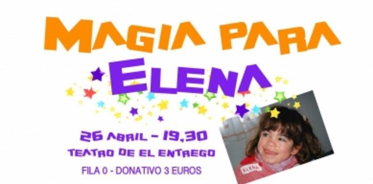 Magia solidaria en favor de Elena, una joven sotrondina con sanfilpipo