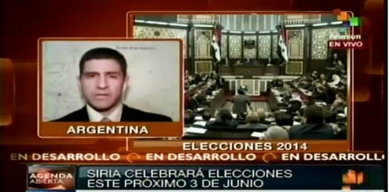 Criticas de Occidente sin fundamento a la elección presidencial de Siria