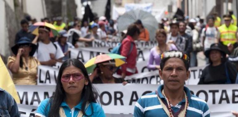 Es fácil ser ecologista viviendo con comodidad, dice líder amazónico  