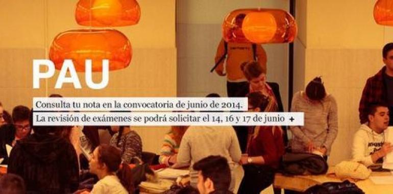 El 92,5% de los alumnos asturianos aprueban la PAU