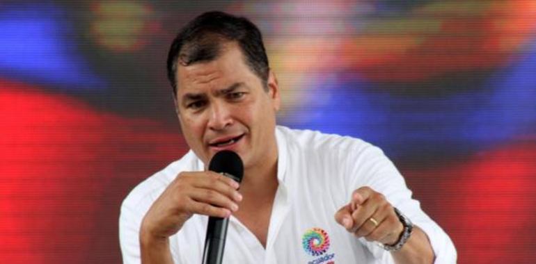 Presidente Correa: “A los banqueros se les acabó la fiesta” 