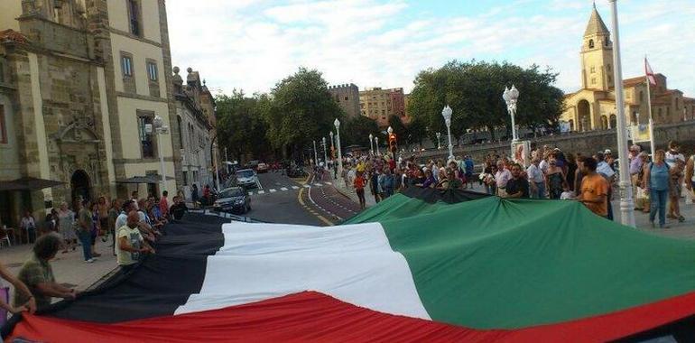 Manifestaciones en Asturias contra el campo de exterminio de Gaza