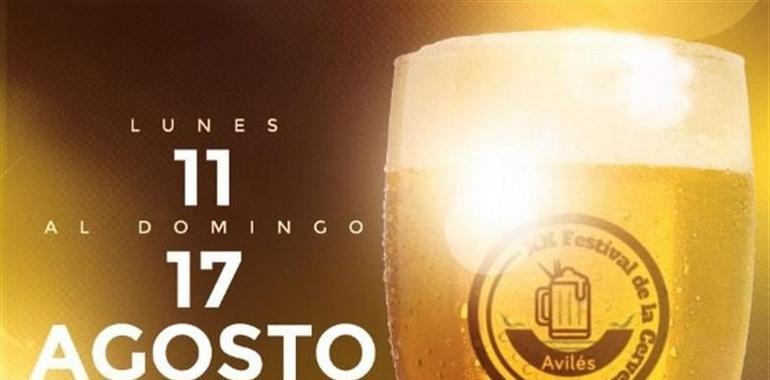 El lunes arranca el Festival de la Cerveza de Avilés