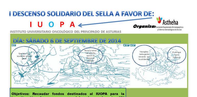 Descenso Solidario del Sella a favor del Instituto Oncológico de Asturias 