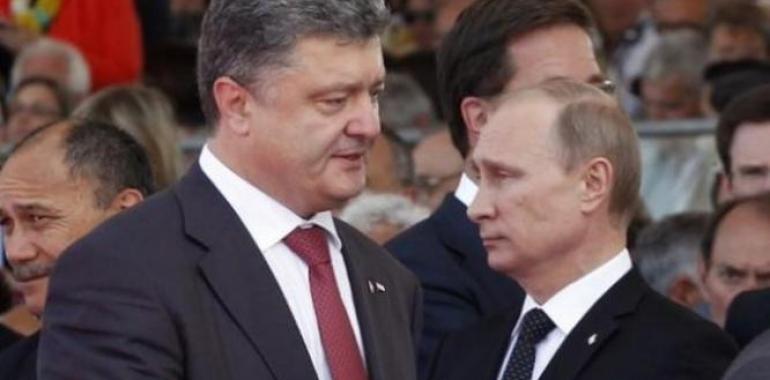 Ucrania aguarda expectante que Putin y Poroshenko sellen la paz 