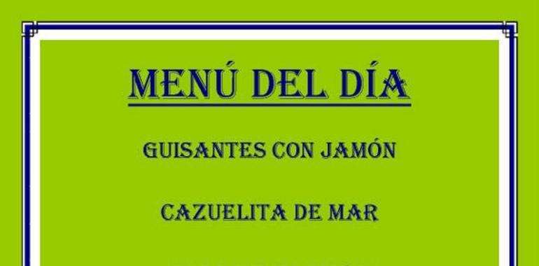 Guisantes con jamón? ¿Lubina a la espalda? Hoy, en Tupa