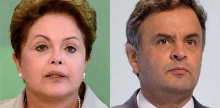 Dilma parte vencedora en los sondeos para los comicios de hoy 