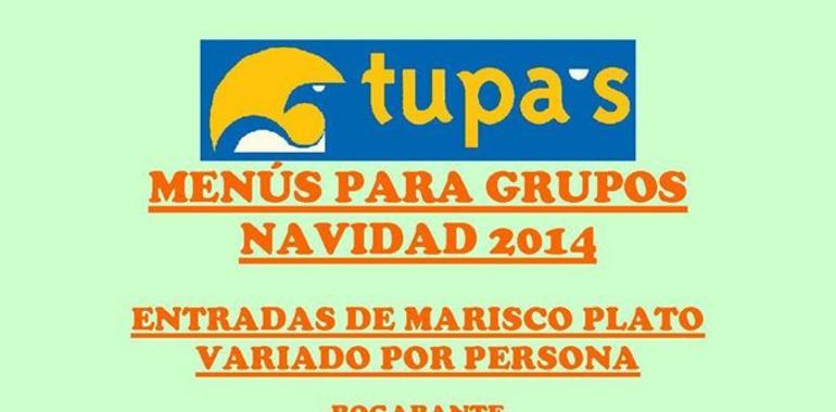 Elige tu menú de Navidad en la oferta del TUPA