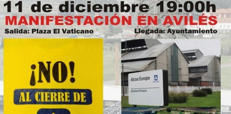 Avilés se manifiesta hoy en defensa de #Alcoa