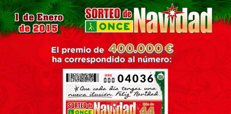 El Sorteo Extraordinario de Navidad de la ONCE pasó de largo por Asturias