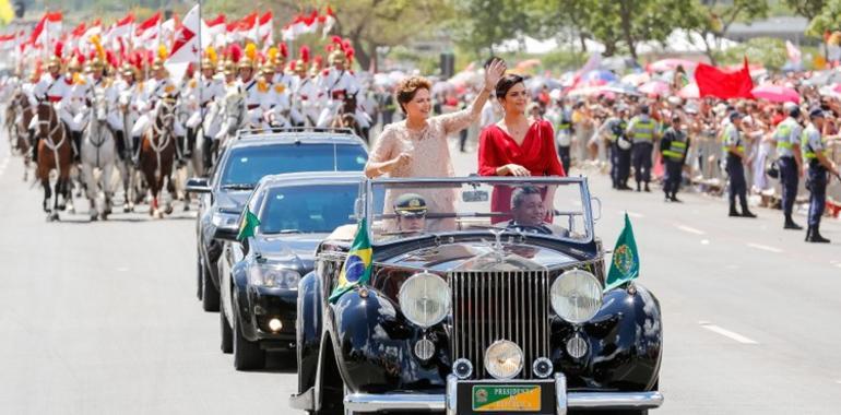 #Dilma #Rousseff asumió este jueves su segunda presidencia en Brasil  