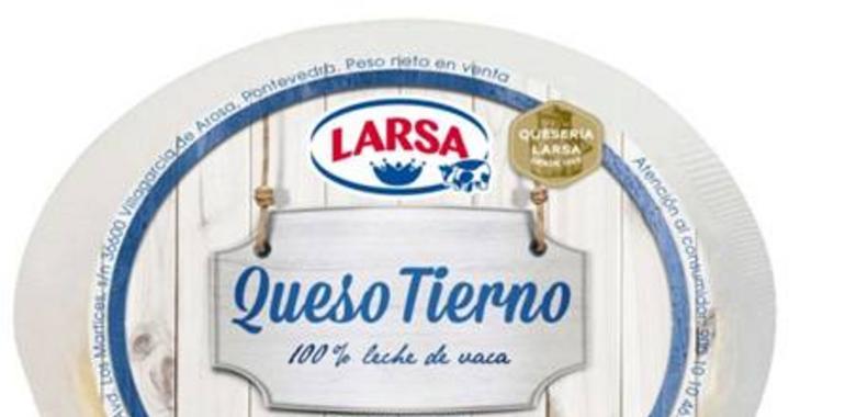 Larsa lanza su nuevo queso tierno elaborado 100% con leche de vaca 