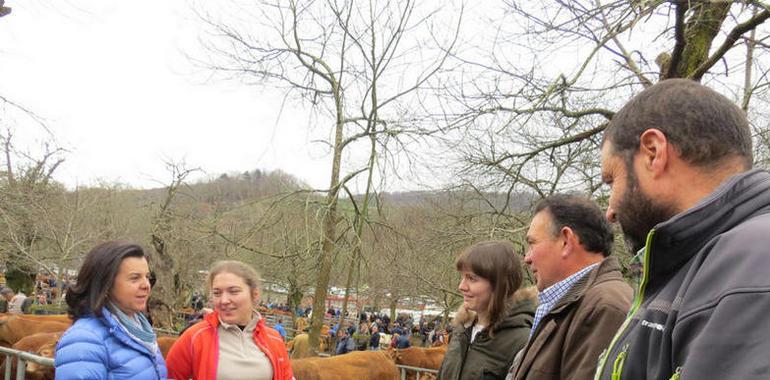  Agroganadería censura la PAC impuesta por el Gobierno Rajoy en la Feria de Corao