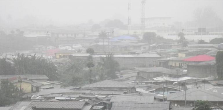 Siguen las intensas lluvias en Malabo