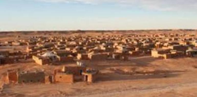 Recepción en Llanes a niños saharauis e izado de la bandera del Sahara libre