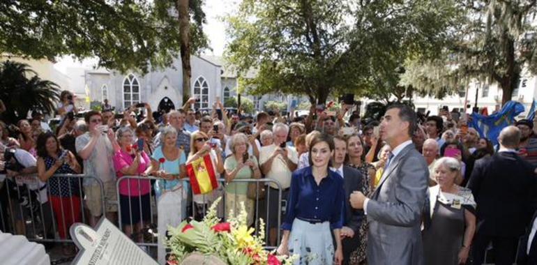 Los Reyes rememoran en San Agustín su fundación por Pedro Menéndez de Avilés