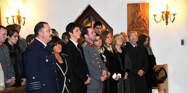 Misa por el descanso eterno del Teniente  Juan Pablo Mallea