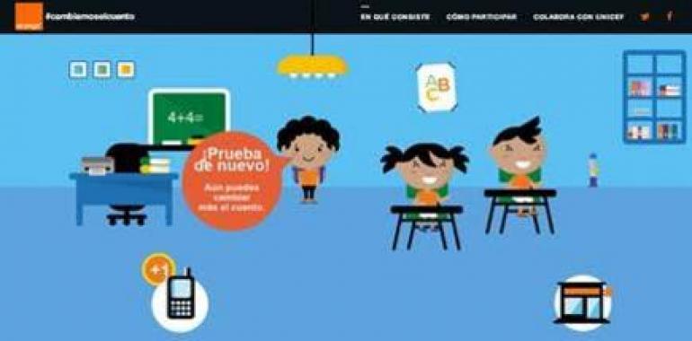 Orange destinará fondos a la educación de niños en riesgo de exclusión a cambio de reciclar móviles 