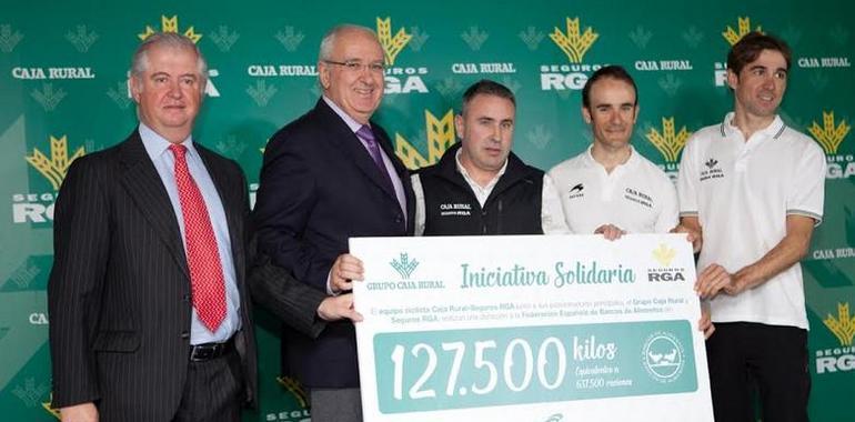 La Iniciativa Solidaria del Grupo Caja Rural y Seguros RGA consigue 127.500 kilos de alimentos