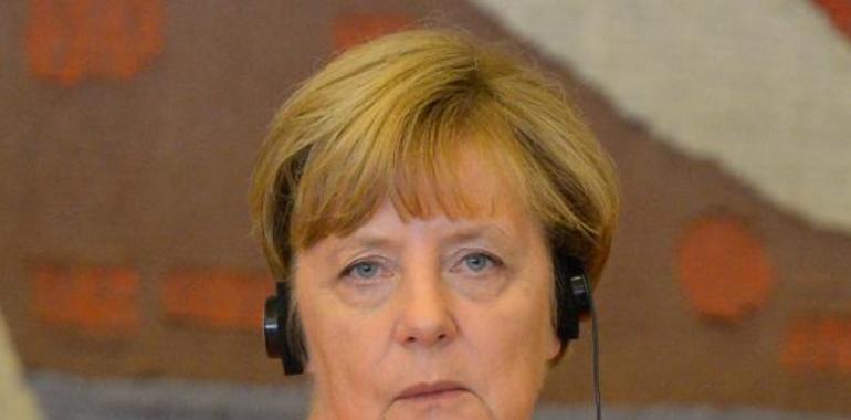 Angela Merkel promete 2,3 M € para las víctimas del conflicto en Siria