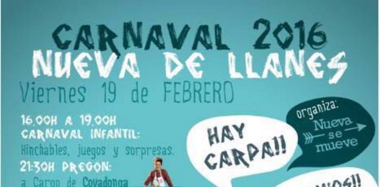 Nueva de Llanes celebra el viernes 19 su Carnaval, que repartirá 2.400 euros en premios