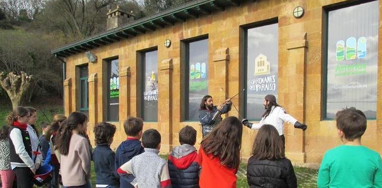 La recreación del Reino de Asturias, en el Centro de Interpretación del Prerrománico