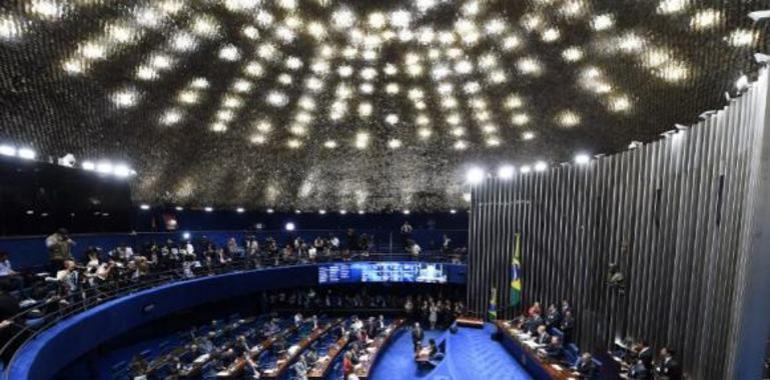 Senado de Brasil vota el jucio político contra Dilma Rousseff