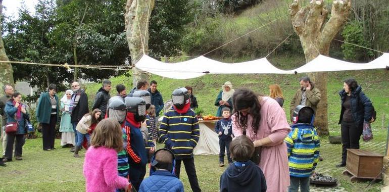  “Tácticas de batalla en la Edad Media”, nivel niños, en el Centro del Prerrománico Asturiano