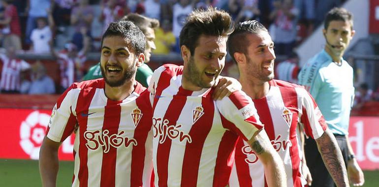 Victoria del Sporting (2-1) frente al Leganés