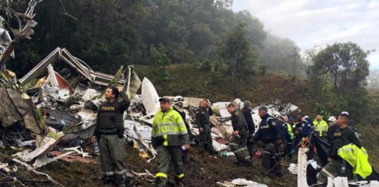 Ya son 76 los fallecidos en accidente del Chapecoense  