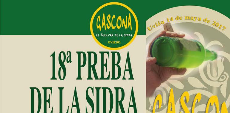 18ª Preba de la sidra en la Calle Gascona