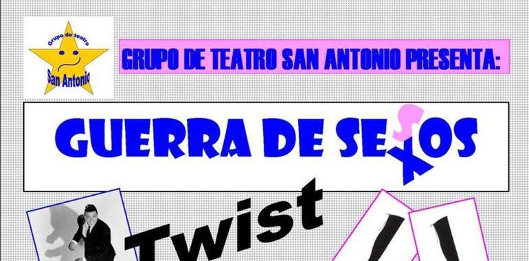 "Guerra de sexos", teatro gratuito en Mieres para empezar el fin de semana