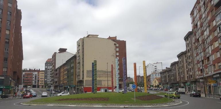 Hoy se falla el concurso para realizar el mural de la plaza de los Oficios en Avilés