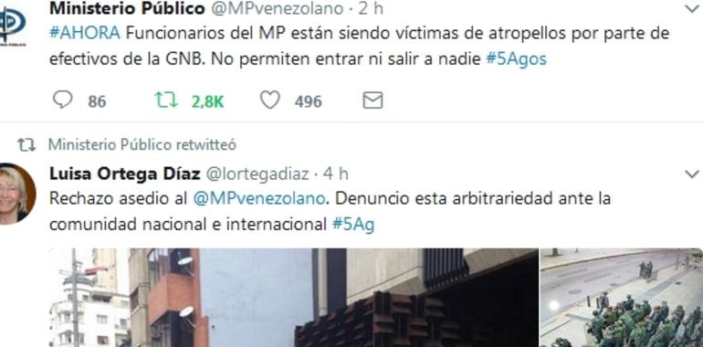 El golpe de Estado en Venezuela toma la Fiscalía General