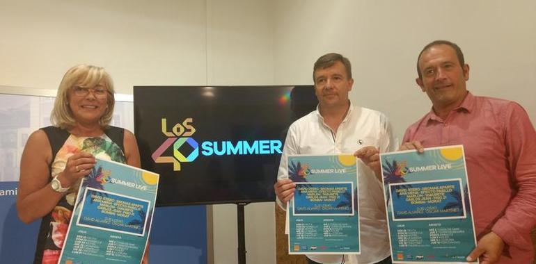 "Los 40 Summer Live" el 7 de agosto en Avilés