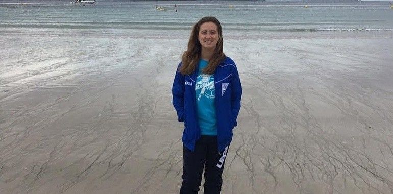  Lucía Álvarez, Oviedo Balonmano Femenino, lanzará el chupinazo de San Mateo